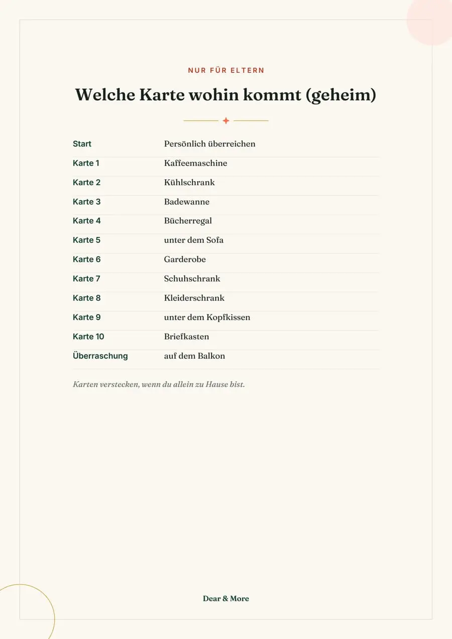 Echte Beispielseite: Valentins-Schatzsuche, Seite 2